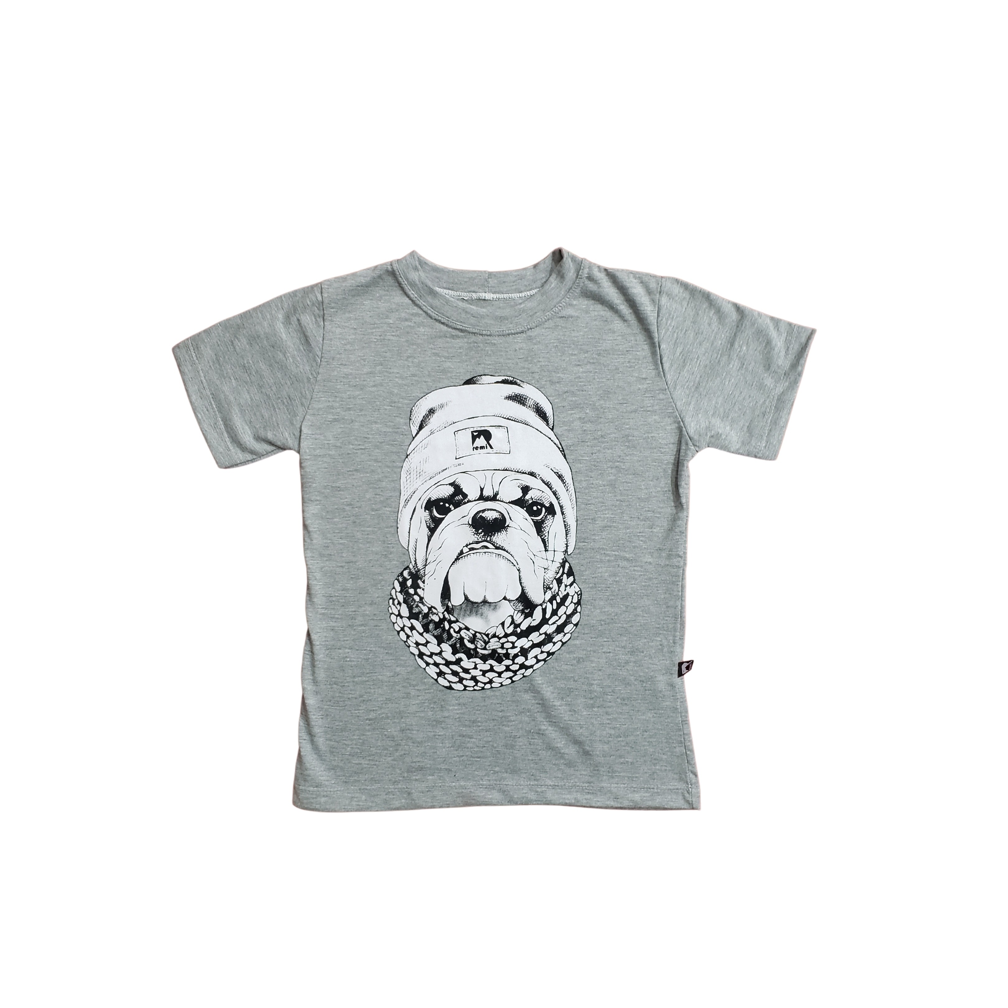 Camiseta Cinza Bulldog