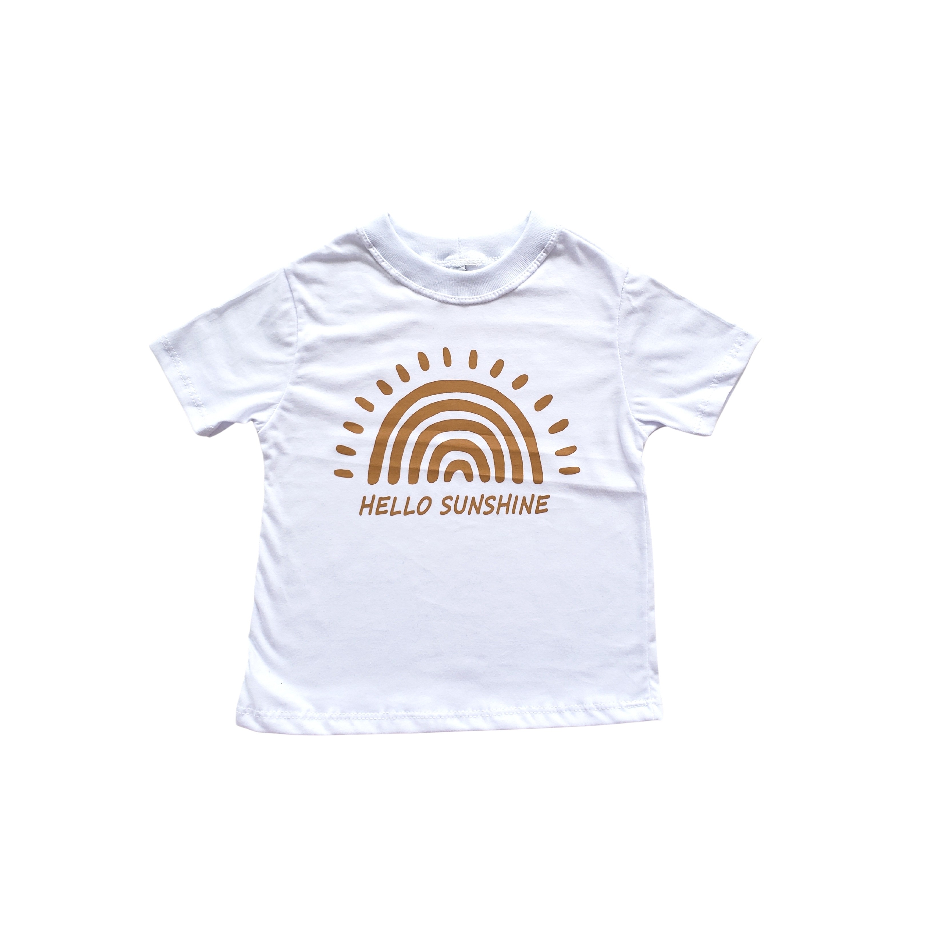 Camiseta Branca Hello Sunshine