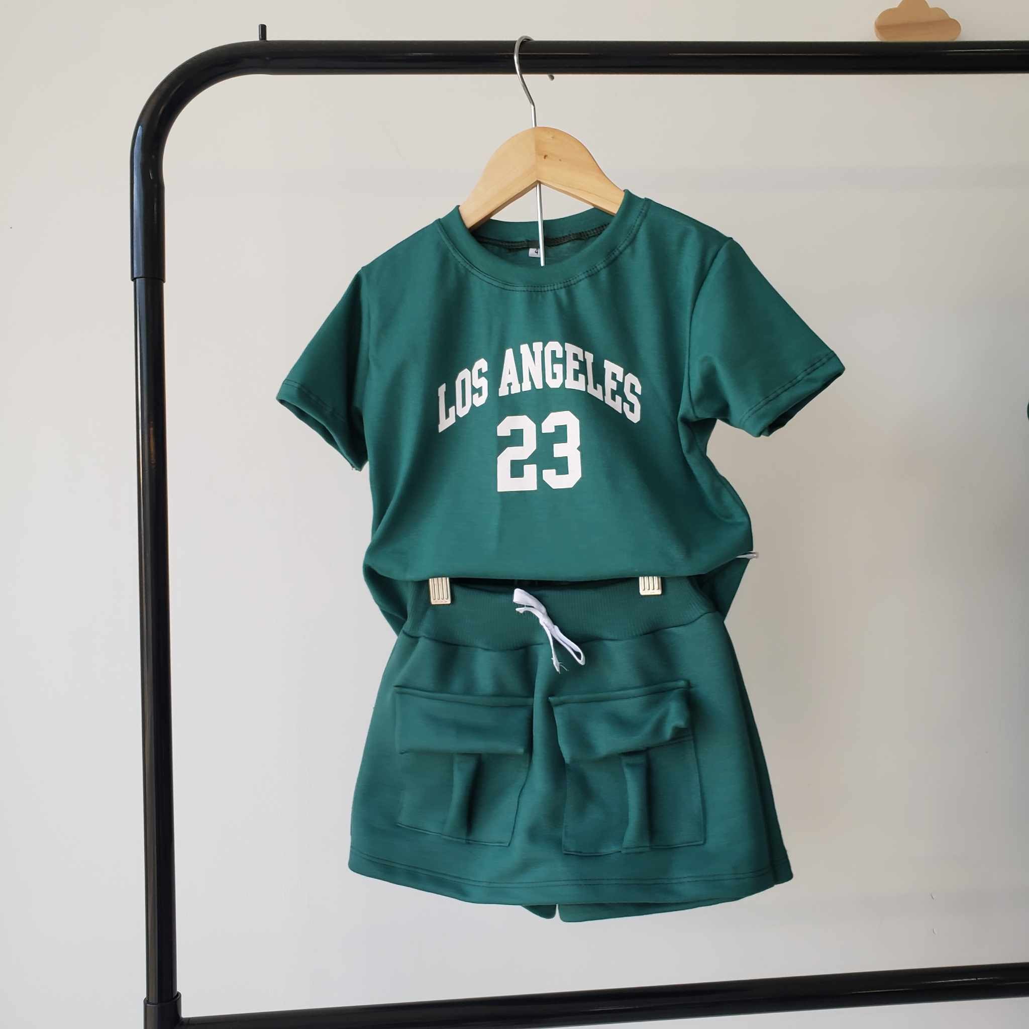 Conjunto verde los angeles feminino