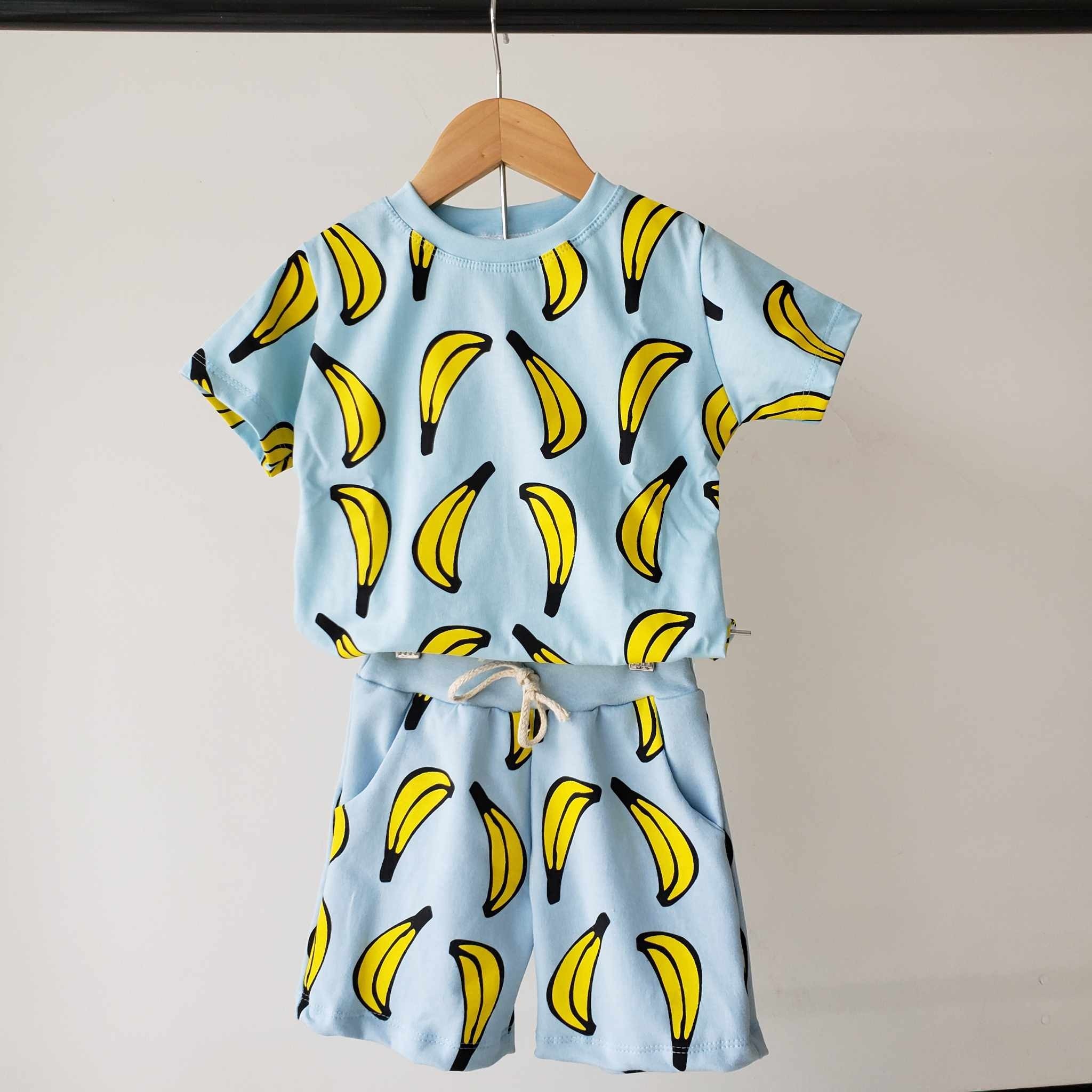Conjunto azul banana masculino 