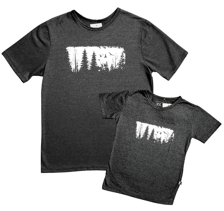 Kit Camiseta Arbor Grafite