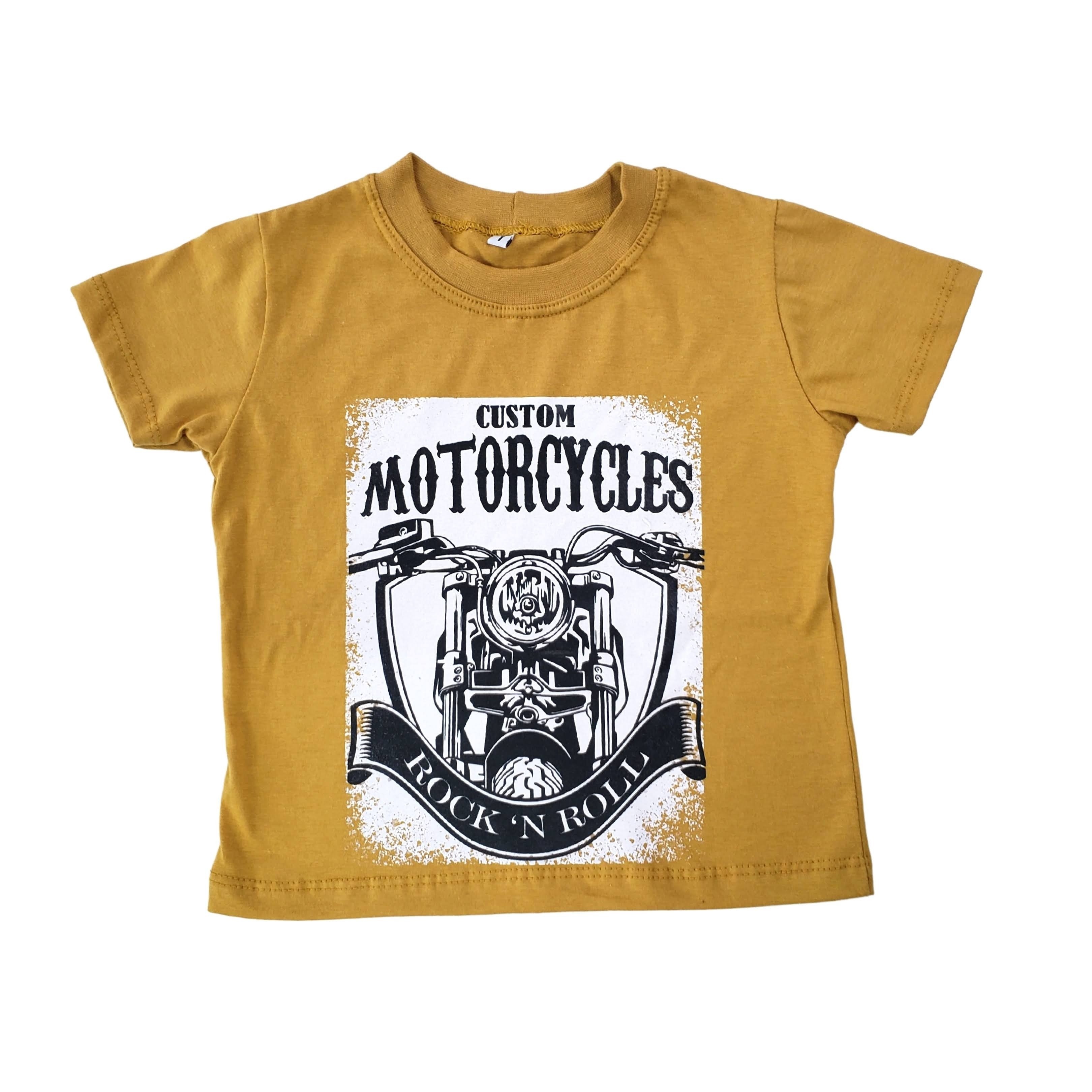 Camiseta Mostarda MotorCycles