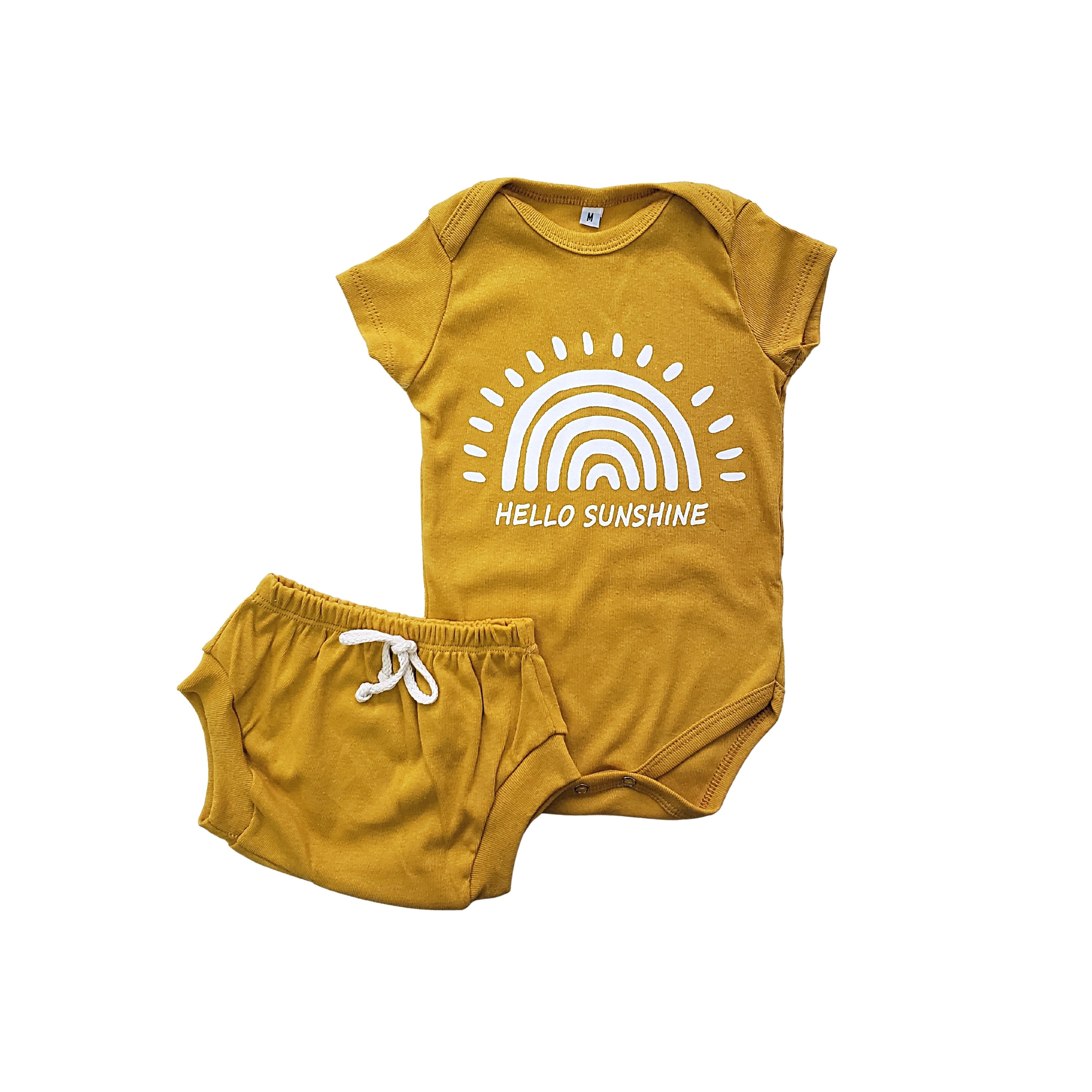 Conjunto Mostarda Hello Sunshine