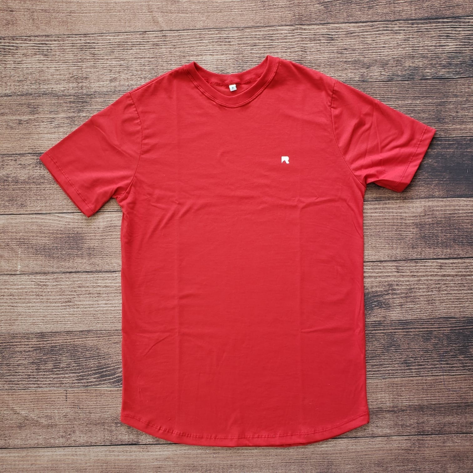 Camiseta Básica Juvenil Vermelho Long