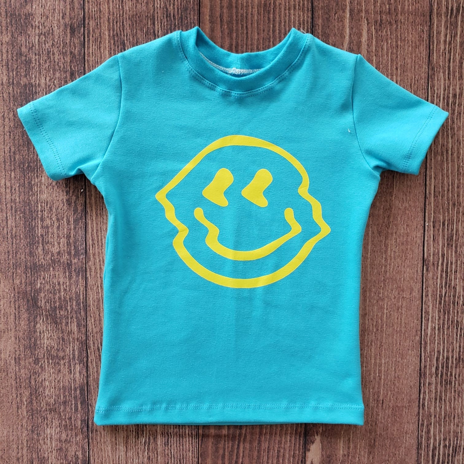 Camiseta Azul Emoji