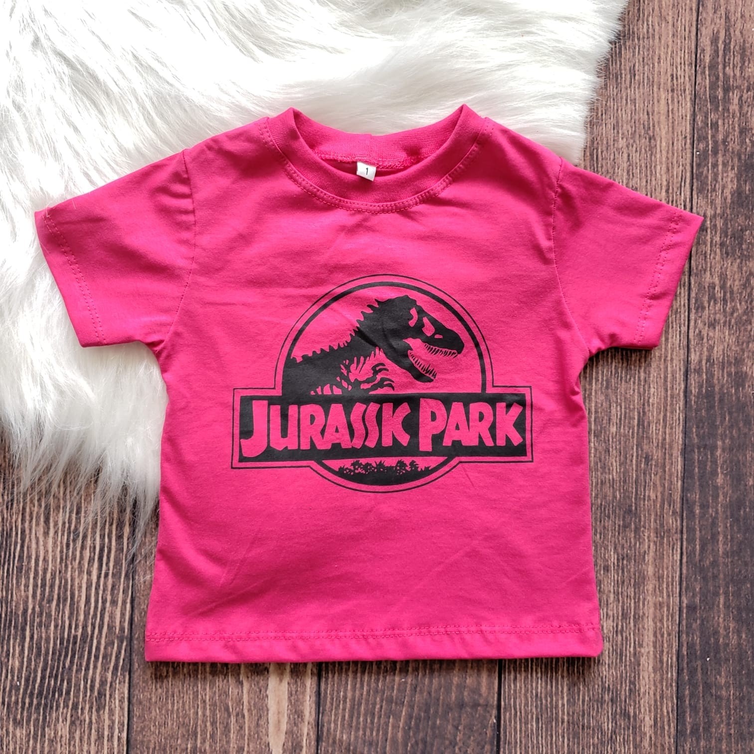 Camiseta Rosa Pink Jurassic Park