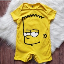 Romper  Amarelo Bart Simpson