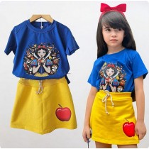 Conjunto verão princesa branca de neve