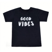 Camiseta Preto Good Vibes