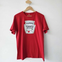 Camiseta vermelha Ketchup