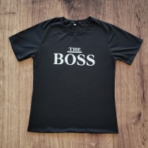 camiseta adulta the boss masculina 