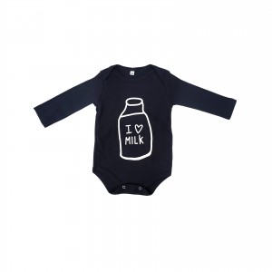 Body Longo Preto Milk