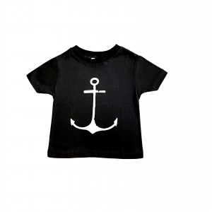 Camiseta Preto Âncora