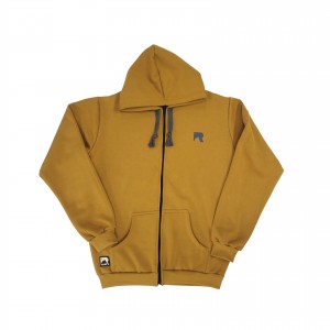 Jaqueta Moletom Remi Mostarda Adulto