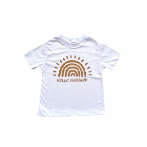 Camiseta Branca Hello Sunshine