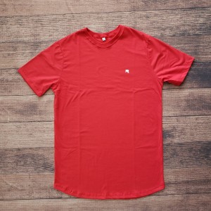 Camiseta Básica Adulto Vermelho Long