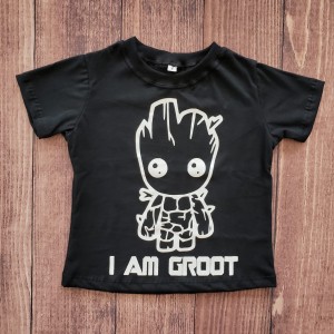Camiseta Preta I am Groot