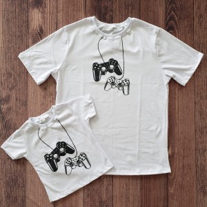 Kit Camiseta Branco Controle