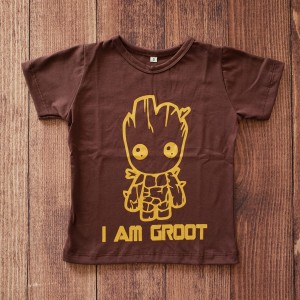 Camiseta Marrom I am Groot