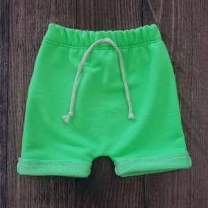 Shorts Verde Neon Moletinho
