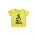 Camiseta Mostarda Let's Go Camping